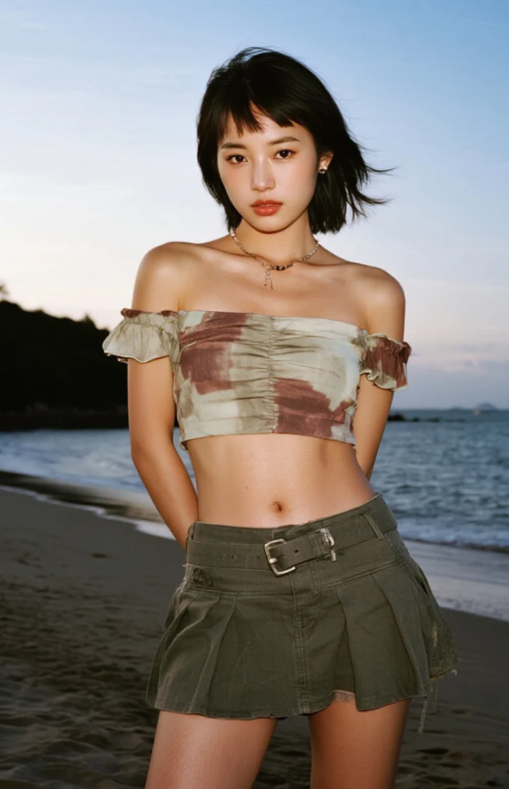 比基尼与海浪的夏日协奏曲
