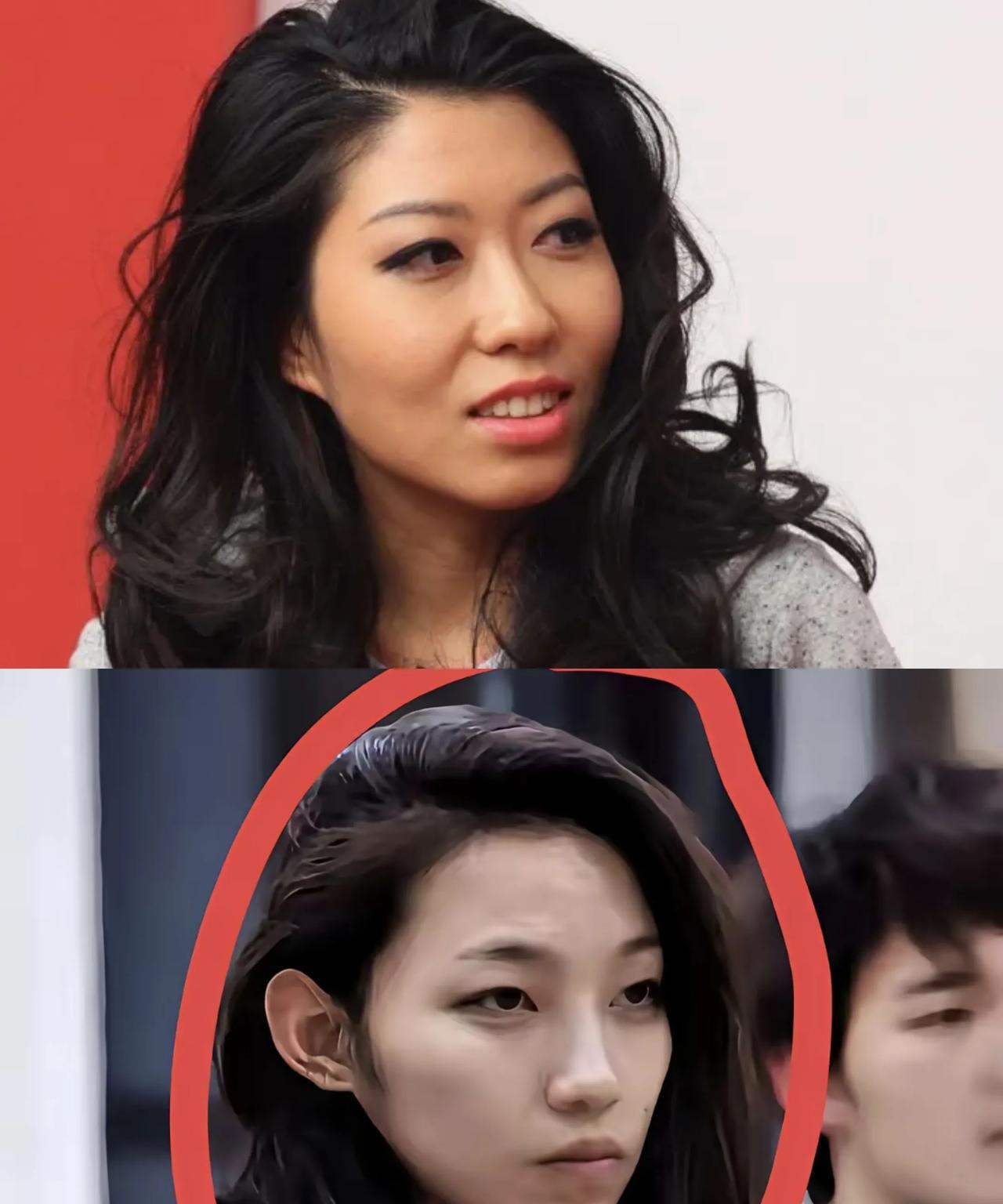 这几天网络上火爆的那尔那茜和曲婉婷有几分神似。那尔那茜的面容更具有攻击性，甚至是