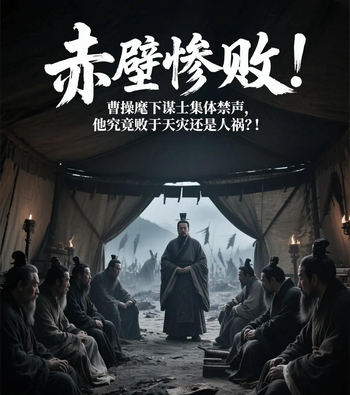 赤壁惨败！曹操麾下谋士集体禁声，他究竟败于天灾还是人祸？！
“东风不与周郎便，铜