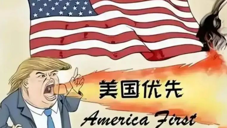 气急败坏的美国，其实手里已经没牌了，只能自说自话，自己给自己找台阶下，特朗普在社