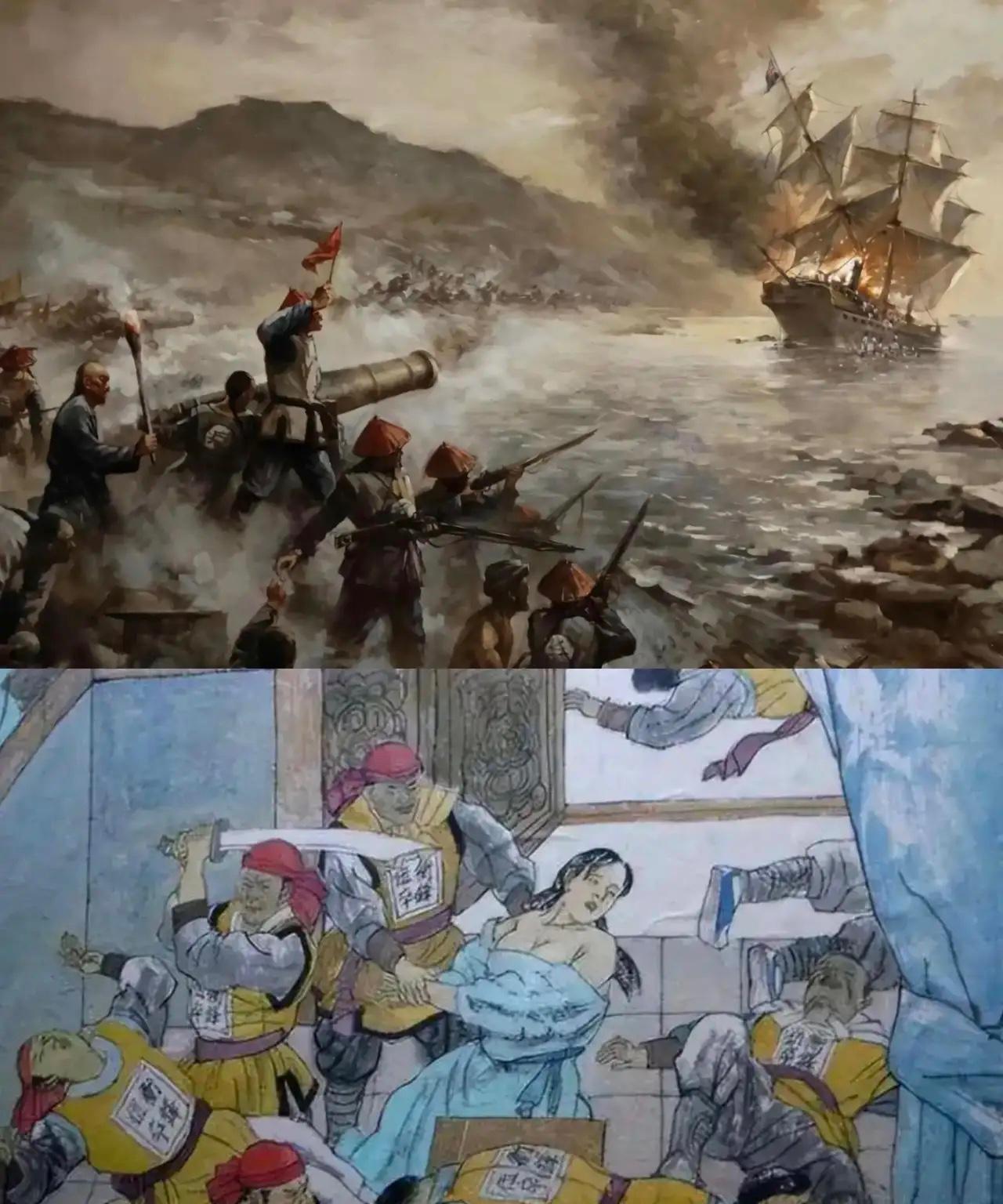 第二次鸦片战争，对太平天国来说，是一次绝佳的大规模进攻的机会
1856年爆发的第