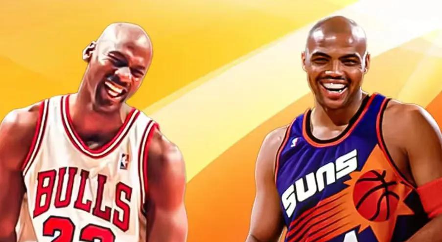 NBA1993年总决赛乔丹有多厉害！
第一场红牛100-92太阳。
乔丹28中1
