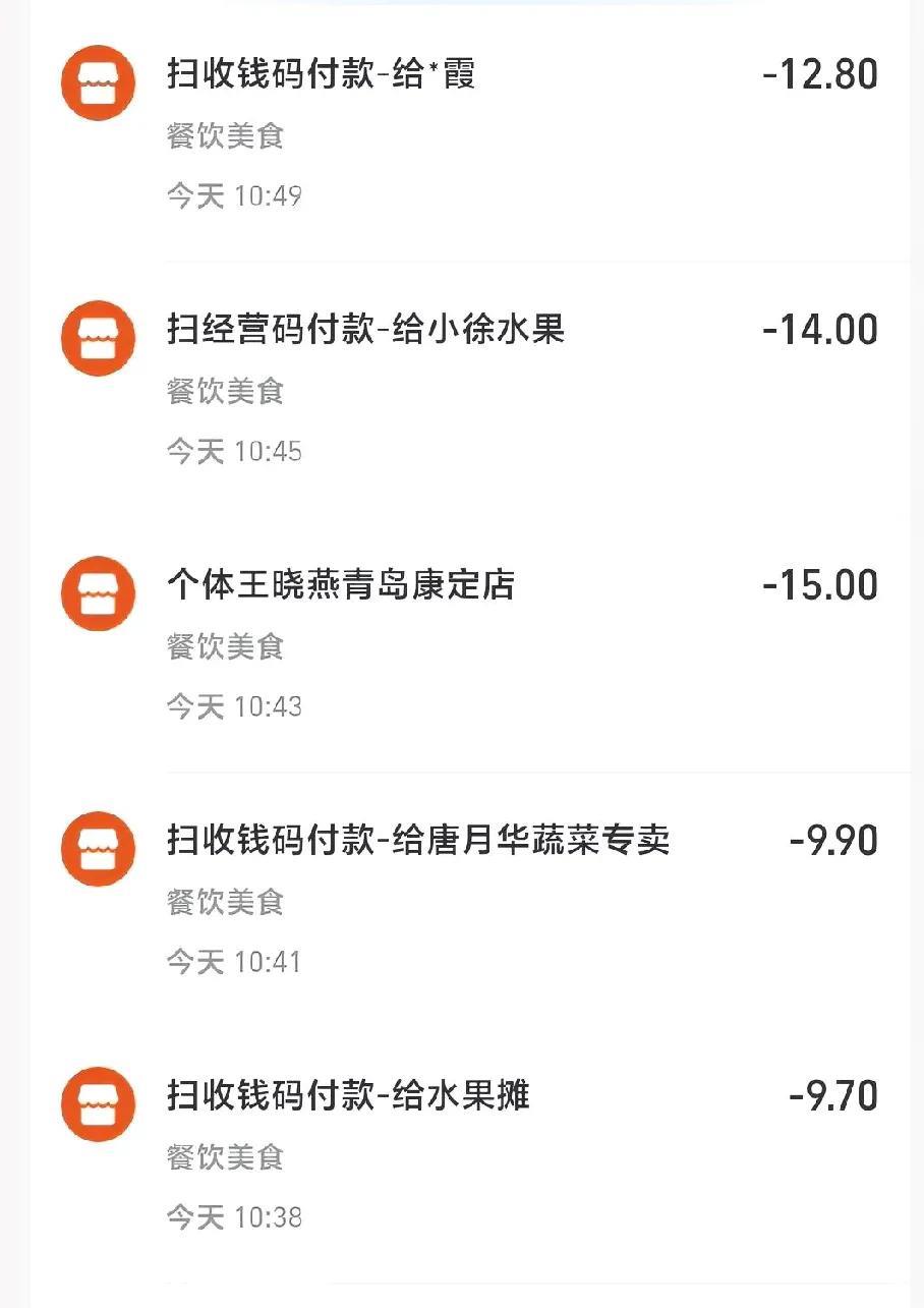 和大王说好，今天出门我花钱，因为我退休金涨了嘛，咱花钱开心。
一早去超市买了点儿