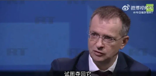6月9日，俄总统助理、俄乌谈判俄方代表团团长梅金斯基在RT电视台的美国记者里克·