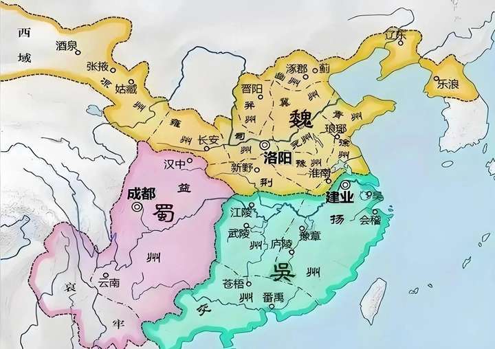 今天东吴版图内的地区能不能打过蜀国和魏国地区?
长三角+珠三角能不能打过巴蜀+华