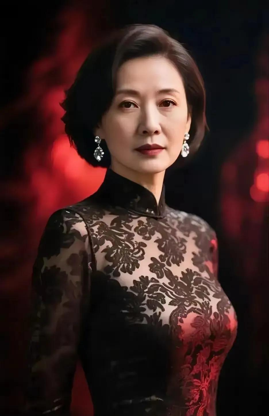 蕾丝美人
旗袍蕾丝绽韵长，
眼角眸光岁月藏。
玉体轻吟往昔事，
未来期许梦盈香。