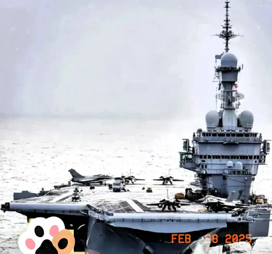法国这次真的踢到铁板了！
 
法国想借戴高乐号航母在亚太海域彰显实力，结果碰上中