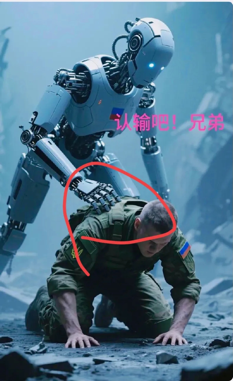 普京绝对没料到，俄罗斯竟会被乌克兰的机器人部队迫使投降。
在前哈尔科夫地区，乌克