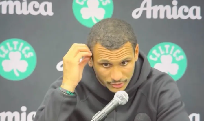 马祖拉：第三节被追平后我们恢复了镇定，雨果的表现很关键
昨日凯尔特人以109-1