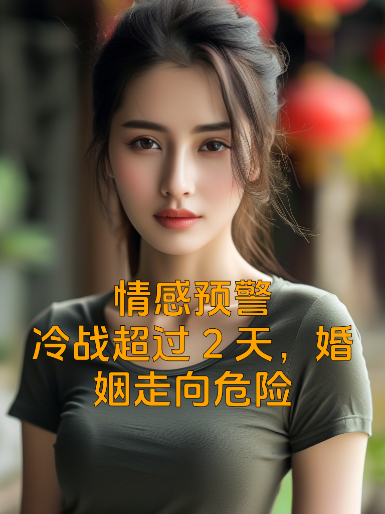 情感预警：冷战超过2天，婚姻走向危险