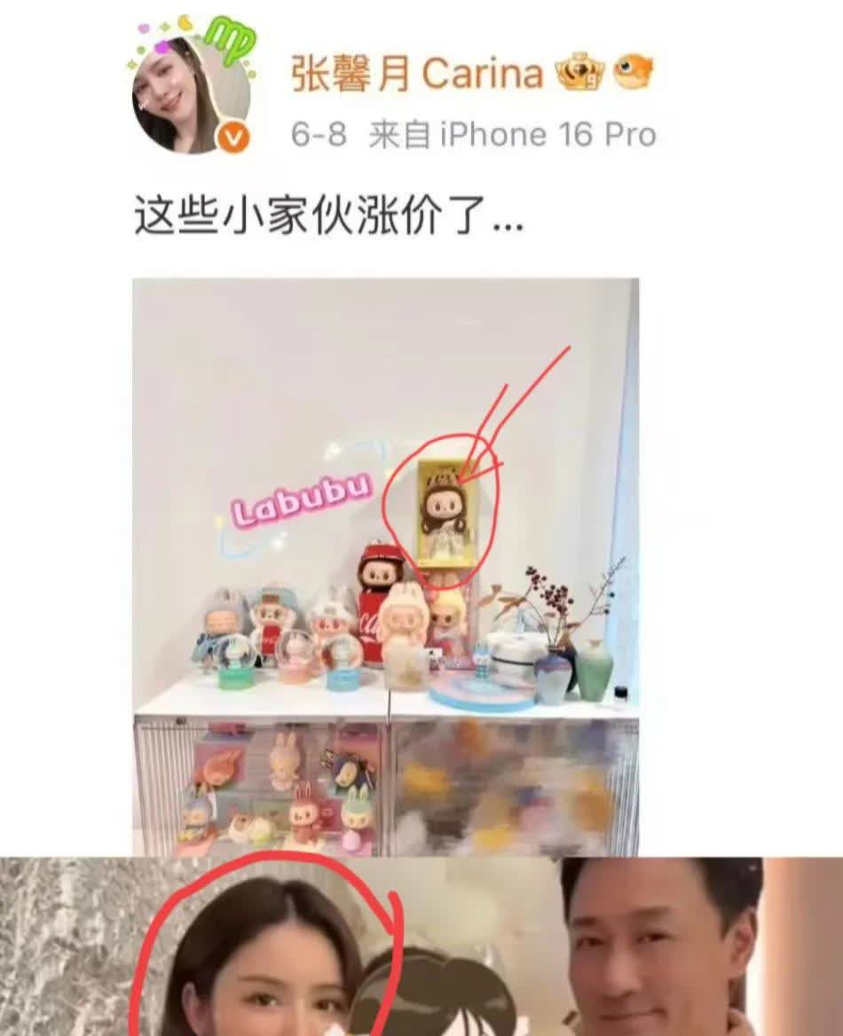 晒lalulu炫富的这人是谁？
趴了一张照片，原来是男演员林峯的老婆张馨月，有