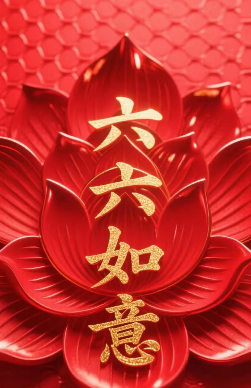 今天6月6号可太吉利了！祝你干啥啥得劲儿，想啥来啥！出门撞大运，钱包鼓鼓涨！
不