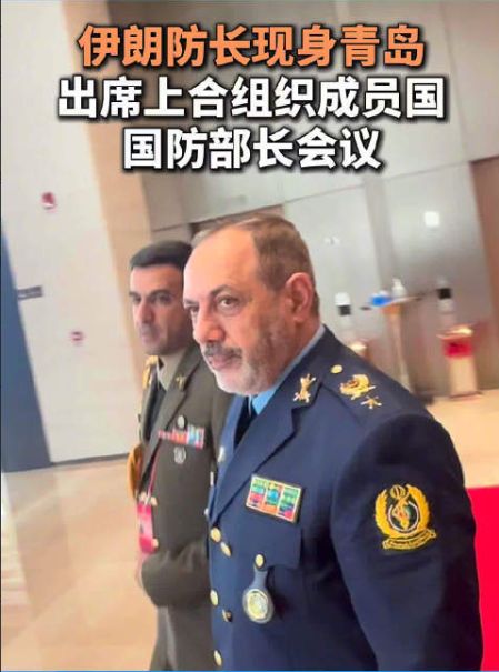 6月25日，伊朗国防部长阿齐兹·纳西尔扎德抵达中国，参加上海合作组织成员国国防部
