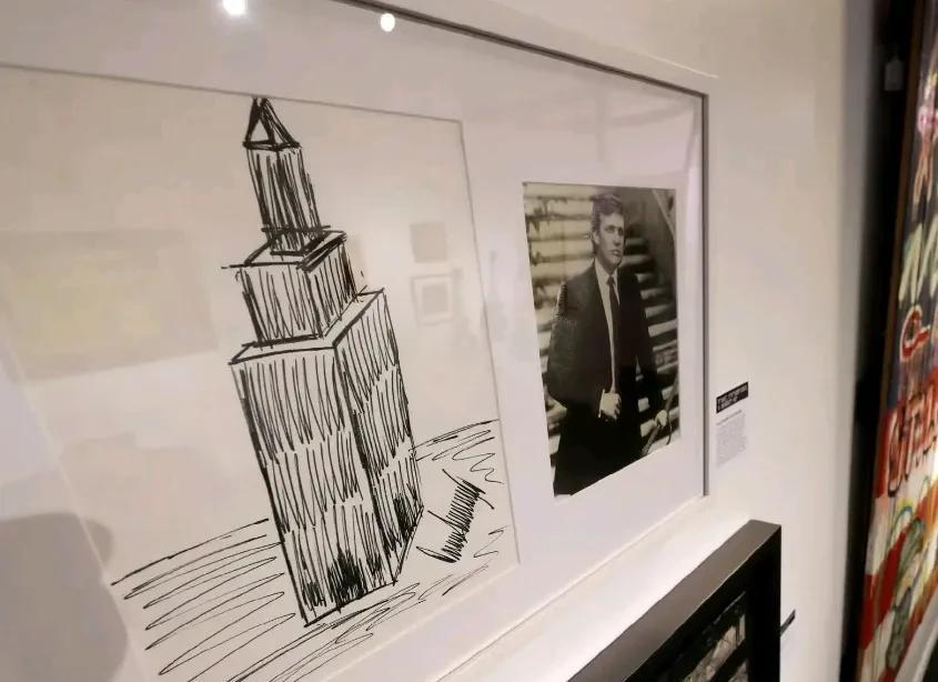 《华尔街日报》报道特朗普给爱泼斯坦画了一副低俗素描，但特朗普表示否认，称自己“不