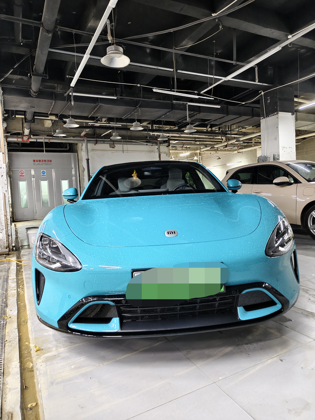 小米SU7局部补漆
最大程度保留原厂漆，完美修复