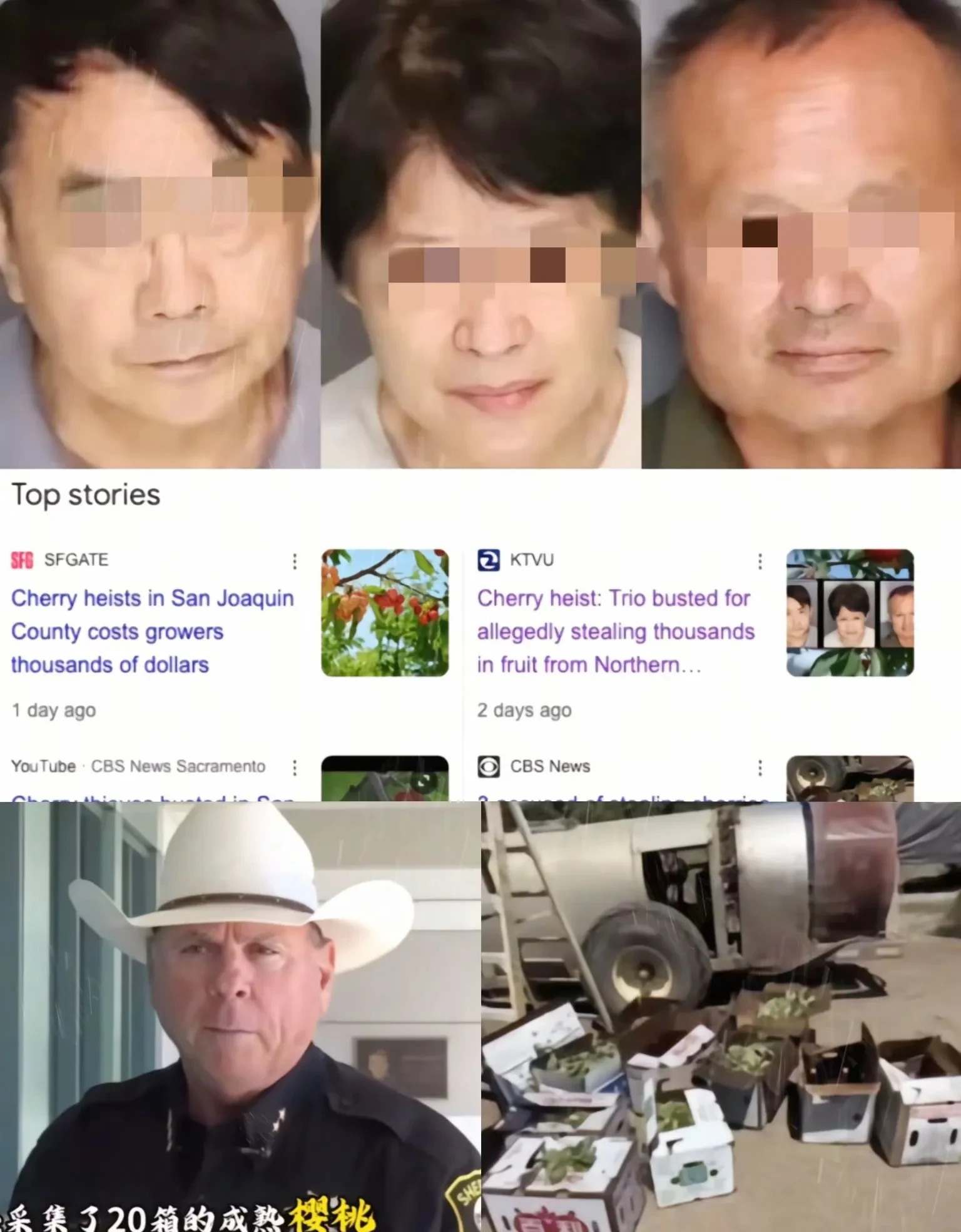国外偷樱桃被抓，保释金一百万











哎呦我的天爷，这事儿简直让人