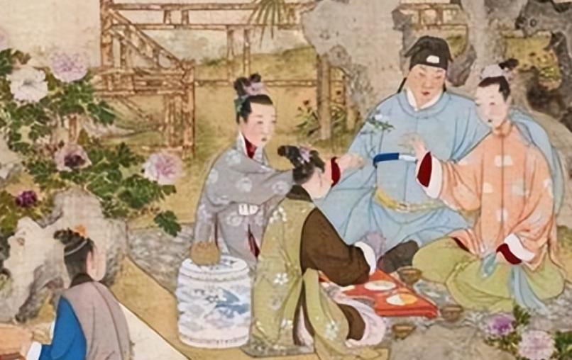 明嘉靖年间，杨继康六十寿宴，五对子女拜寿，唯养女空手而来。



嘉靖年间的盛大