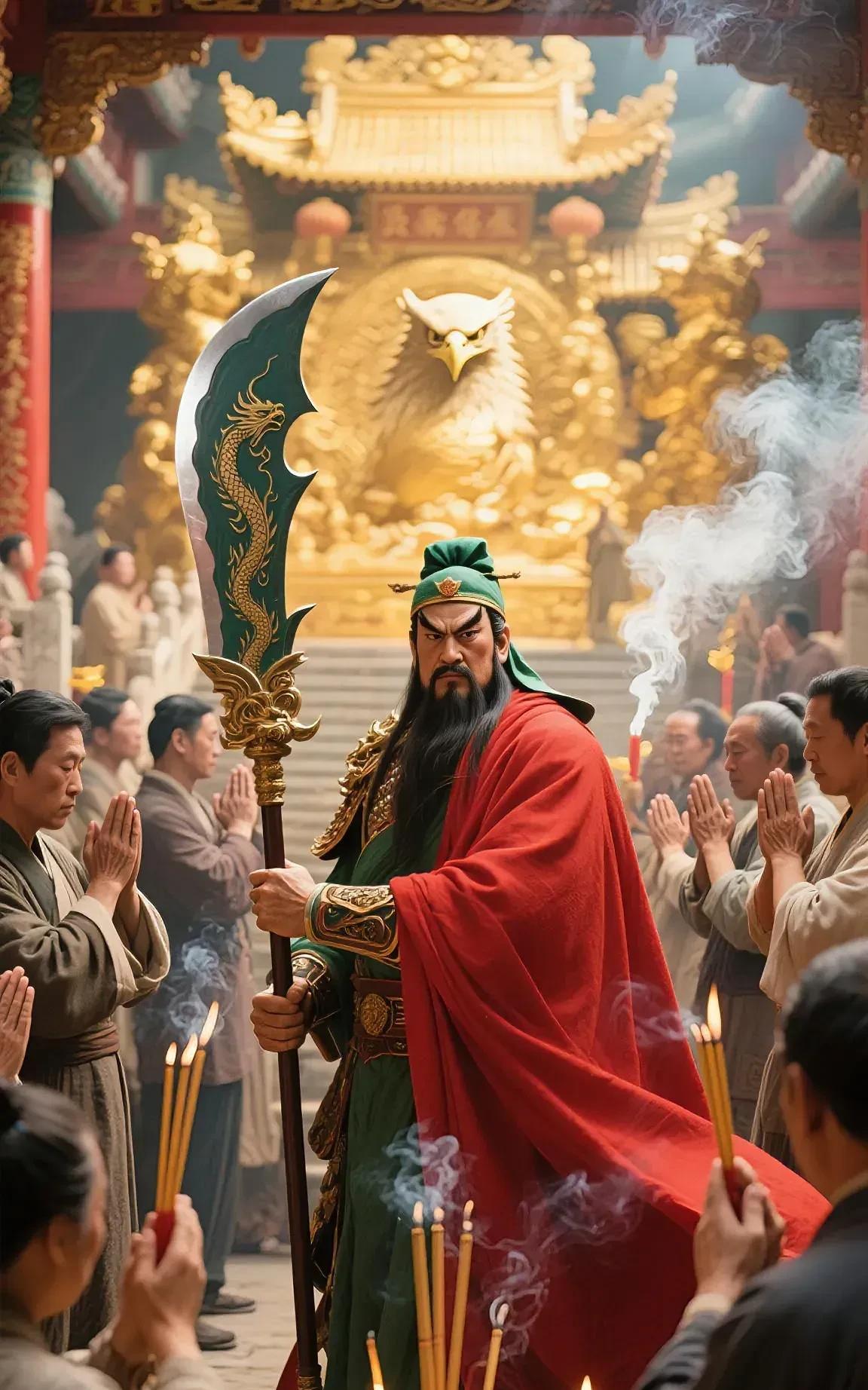 老话说“见关公不拜 祸事易缠身”，心诚拜关公，消灾解厄，事业腾达。
在传统文化里