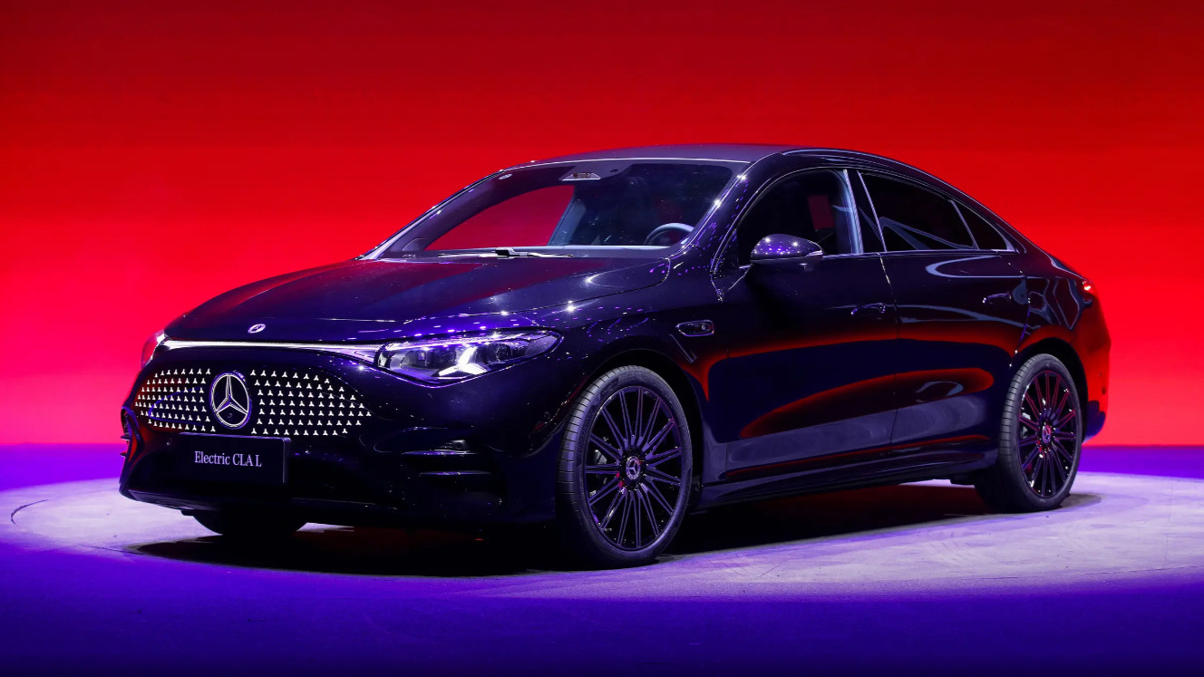 MMA平台首款国产车！奔驰CLA EV来了，标称续航866km，你信几成？