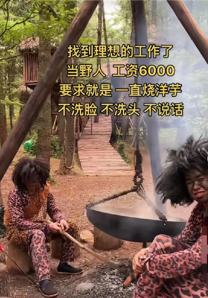 我想去当野人！
评论区炸锅了！云南一景区招聘野人，大家一看招聘条件都乐了！纷纷说