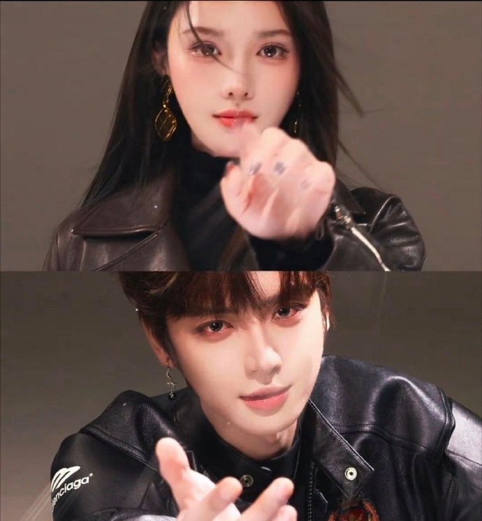 彭小苒与男网红拍剧宣发小视频，两人互动细节耐人寻味 ​​​