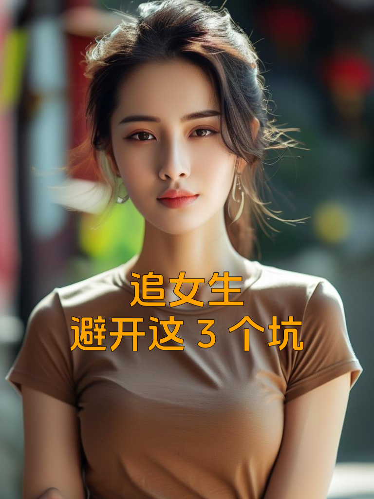追女生，避开这3个坑