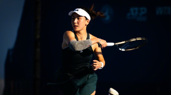 WTA1000辛辛那提站首轮，王欣瑜以7-6（1）、6-3击败阿郎戈，取得赛会首