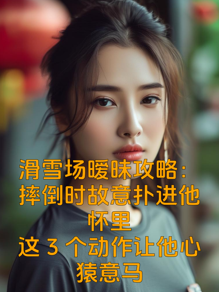 滑雪场暧昧攻略：摔倒时故意扑进他怀里，这3个动作让他心猿意马