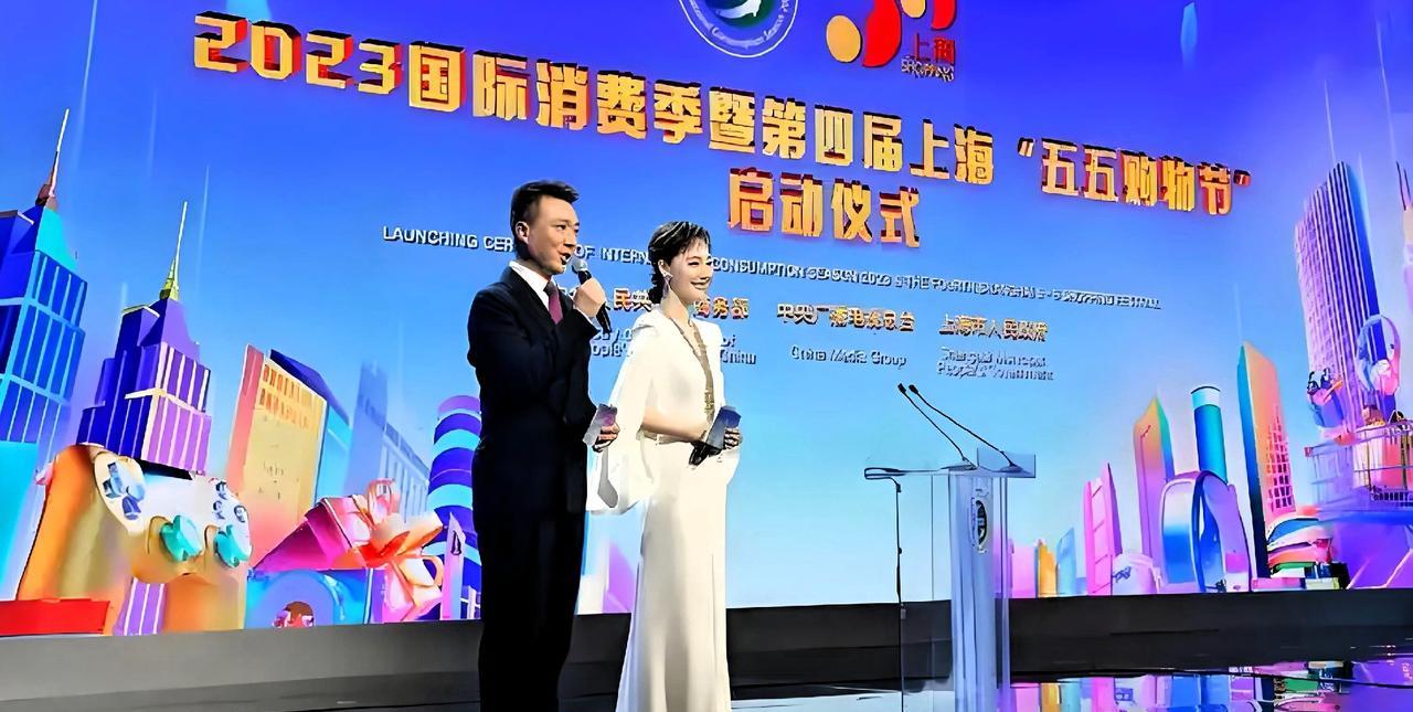 家人们快看！康辉和王冠同框主持那画面，简直是神仙组合啊！一个是央视的沉稳担当，一