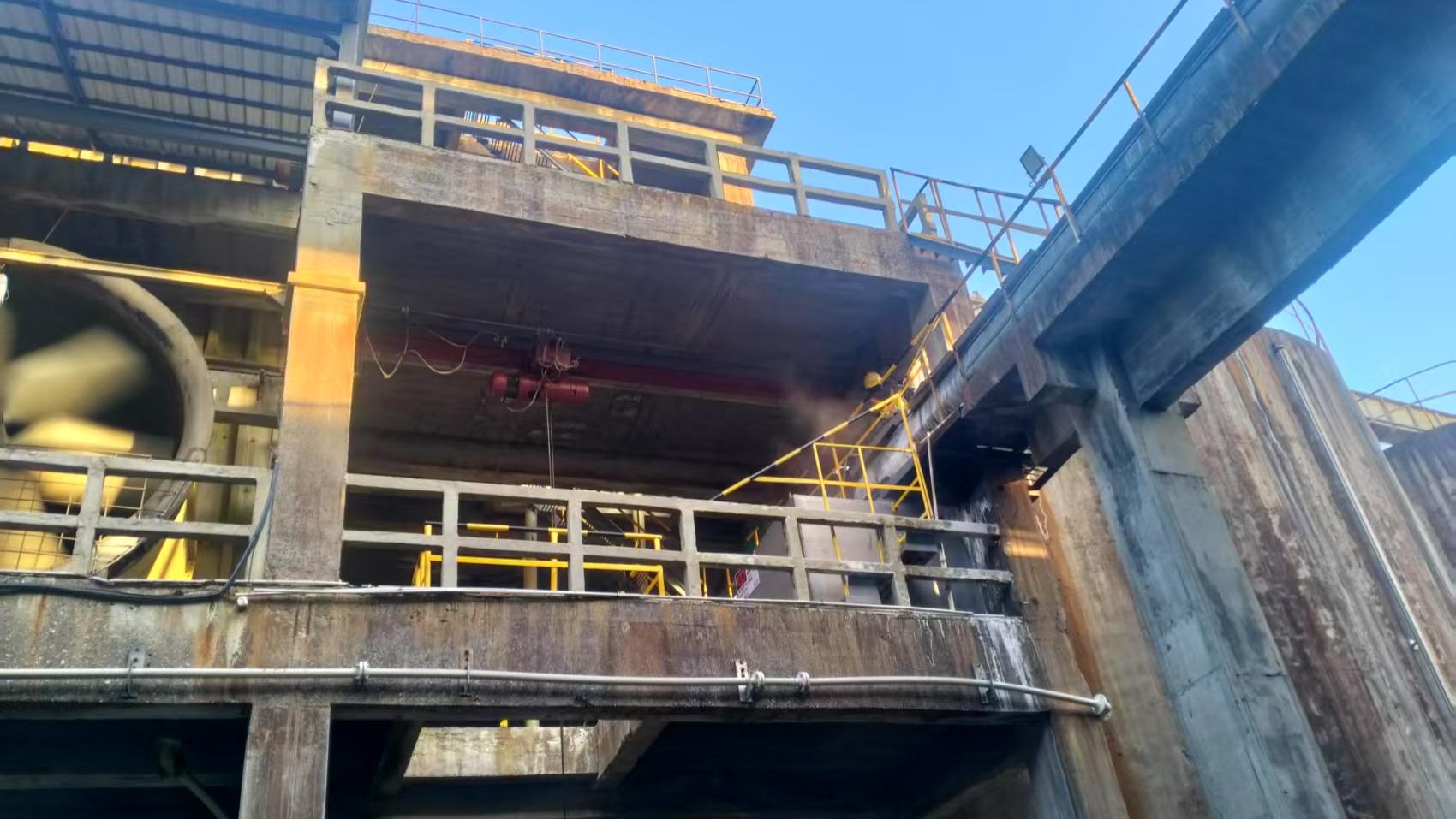 钢结构除锈防腐工程圆满竣工 赋能设施长效运行