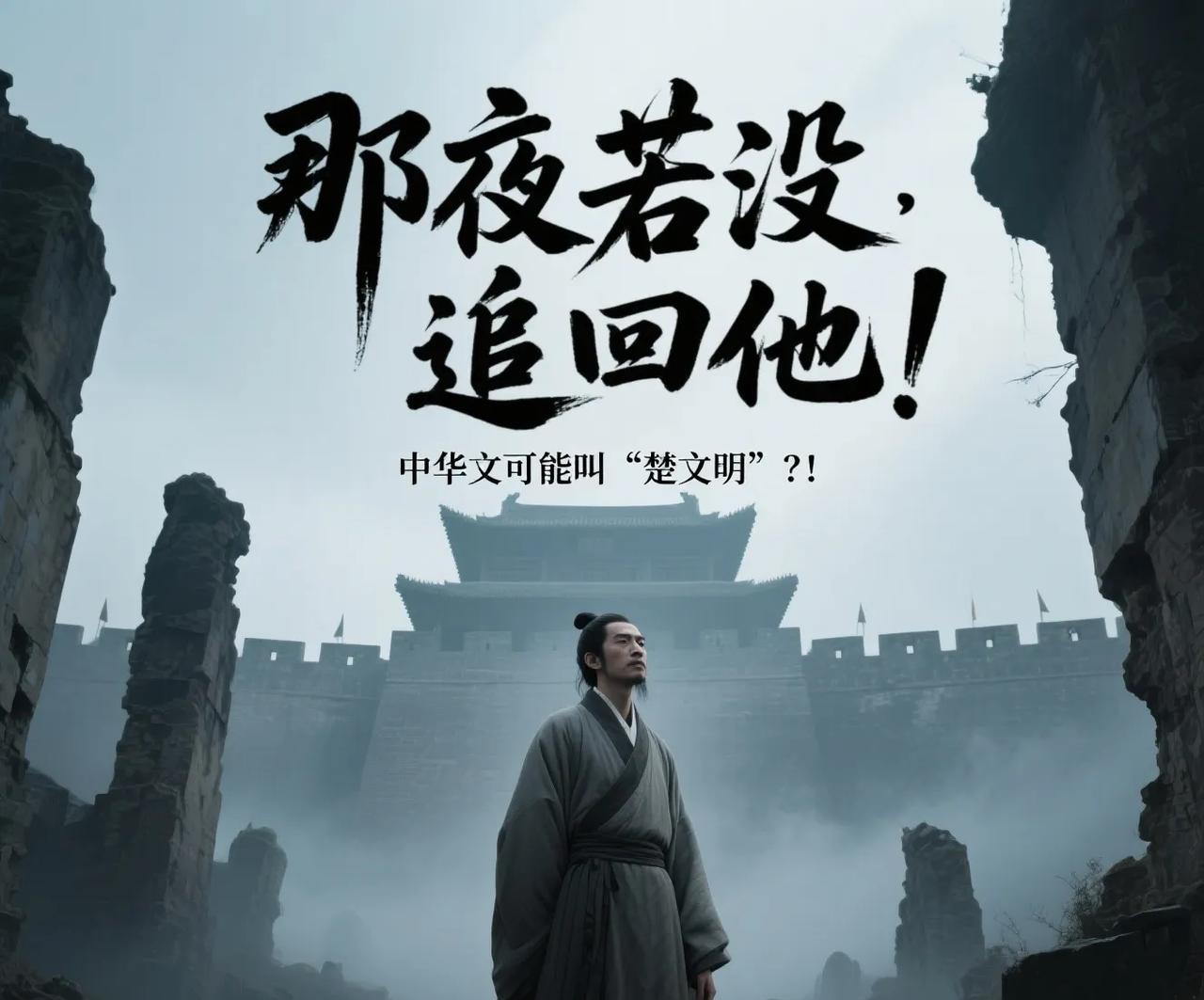 《那夜若没追回他：中华文可能叫“楚文明”？！》
“若不是那晚萧何策马狂奔，中华大