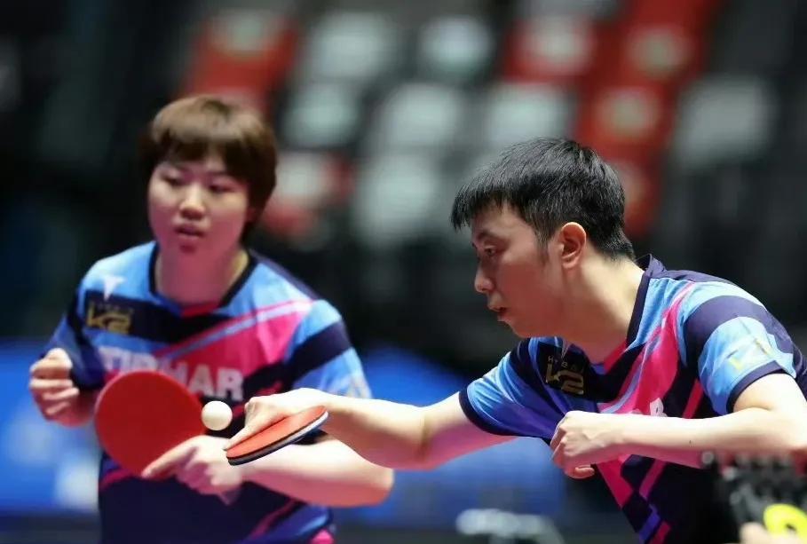 陈垣宇/蒯曼晋级混双决赛
第十五届全国运动会混双半决赛，刚刚结束一场比赛，经过比