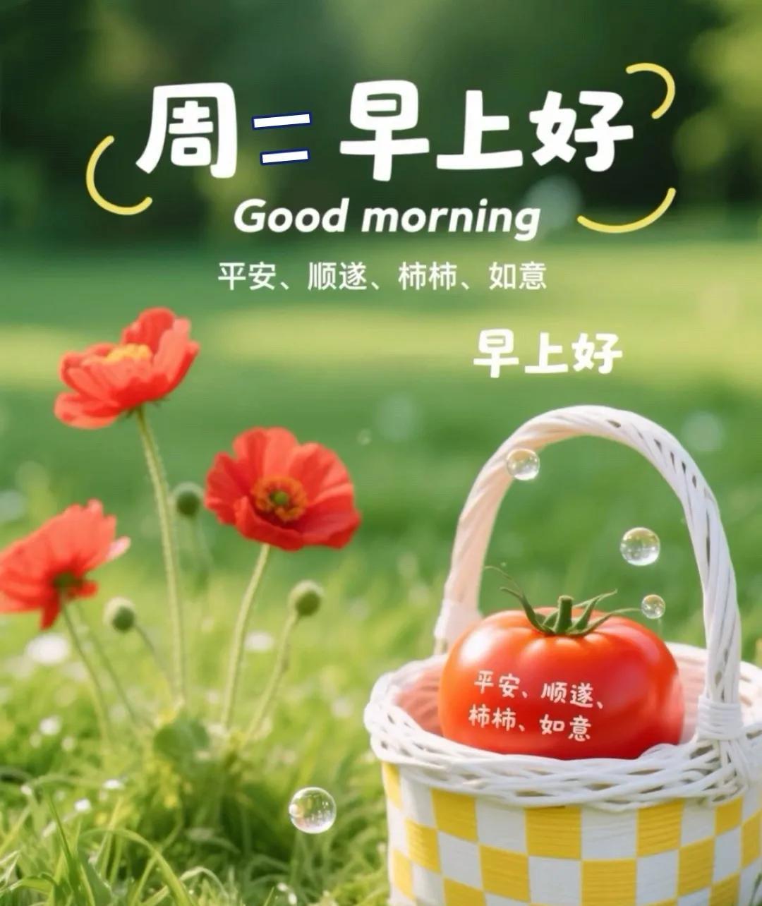 [玫瑰]早上好[玫瑰]
夏日炎炎，问候甜甜
阳光很烈，问候很甜～
愿你一键删除暑