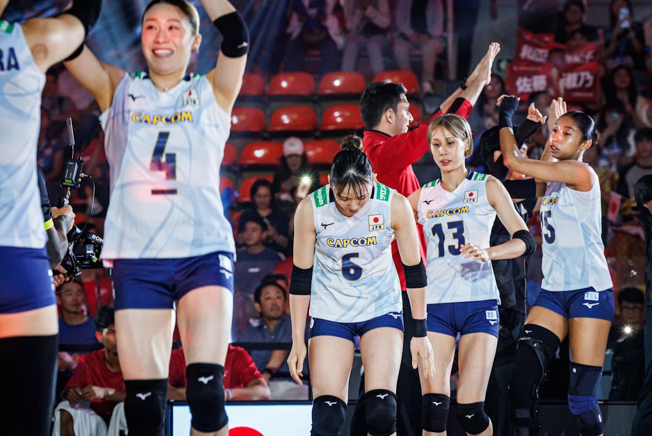 战报！日本女排3:0东道主泰国晋级世锦赛八强！