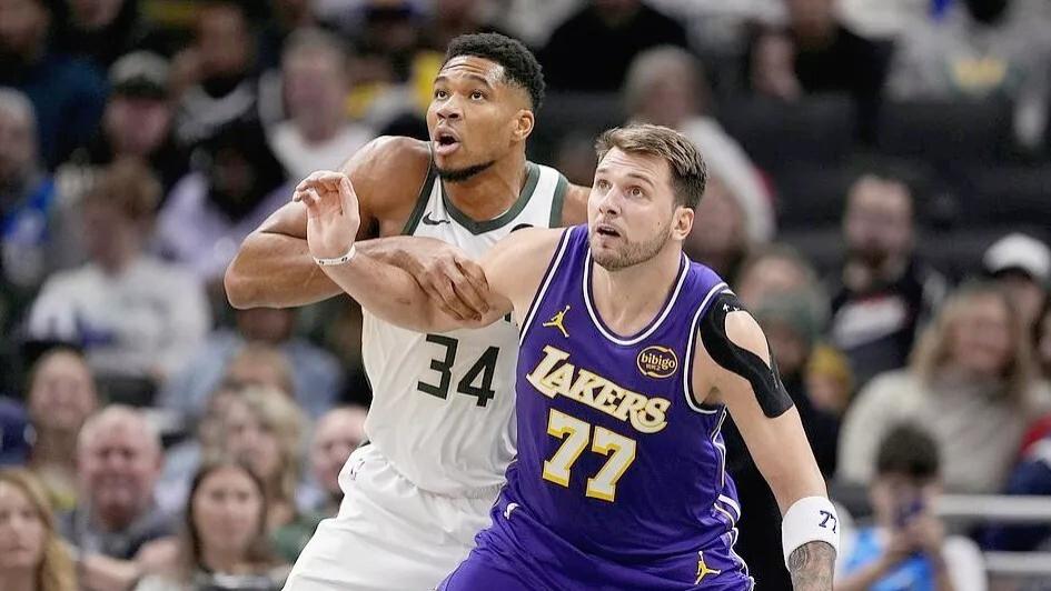 湖人VS雄鹿前瞻：詹皇出战成疑，东契奇能为“止颓之战”兜底吗？