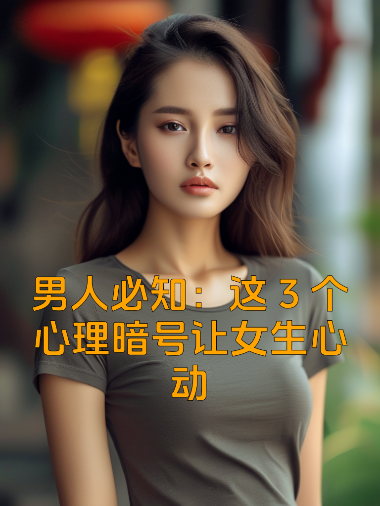 男人必知：这3个心理暗号让女生心动