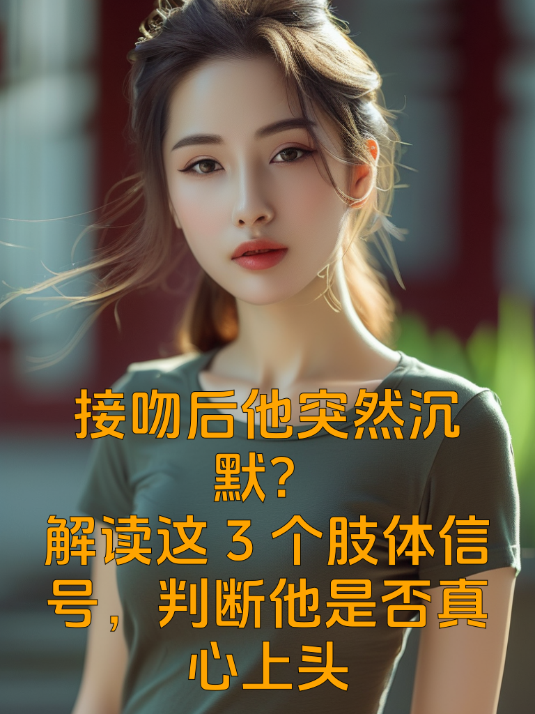接吻后他突然沉默？解读这3个肢体信号，判断他是否真心上头