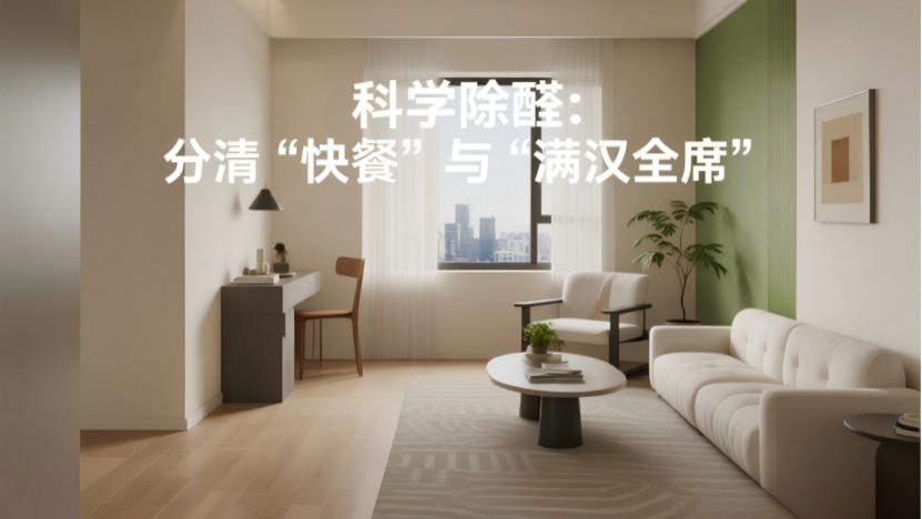 除甲醛别再被“伪科技”忽悠：这才是科学除醛的正确打开方式