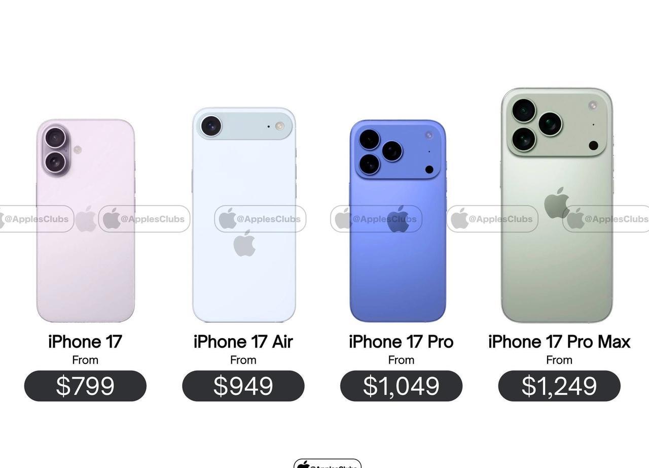 iPhone 17 系列及价格
#苹果17系列# #苹果17# #苹果17e#