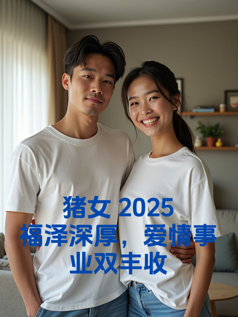 猪女2025：福泽深厚，爱情事业双丰收