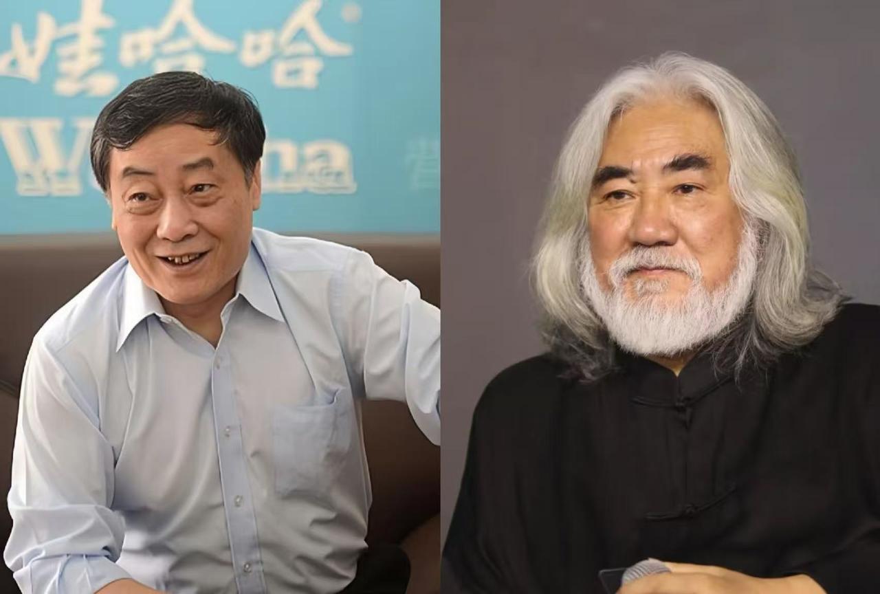 你们发现没？
宗庆后和张纪中有一个共同点
不是都有钱有地位，而是他们竟然都在
7
