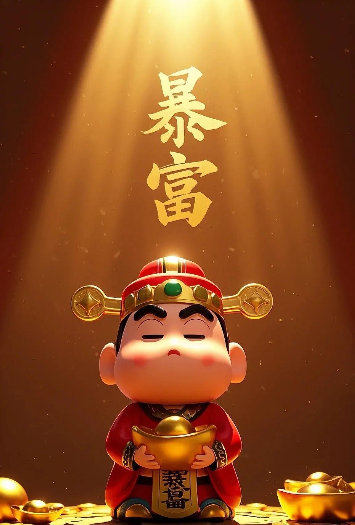 犹豫穷三代，
秒回富一生！
火速在评论区留言“暴富”，
财神爷直接把金山银山搬进