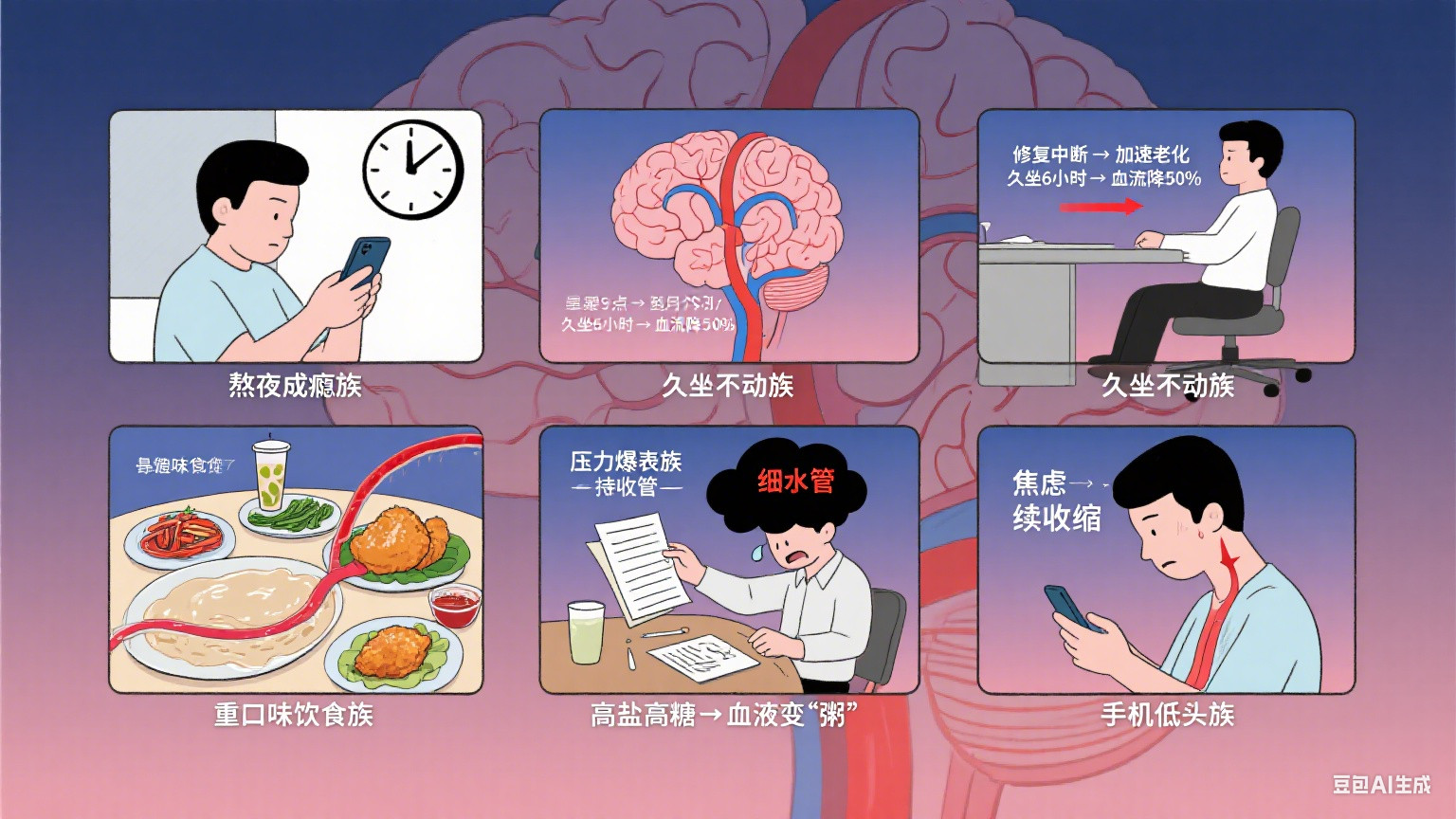 大脑“吃不饱”？头晕健忘是血管在报警！