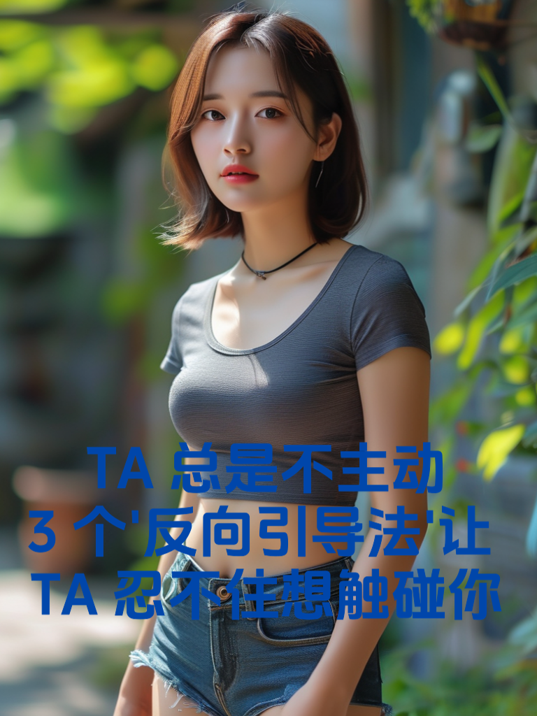 TA总是不主动？3个'反向引导法'让TA忍不住想触碰你