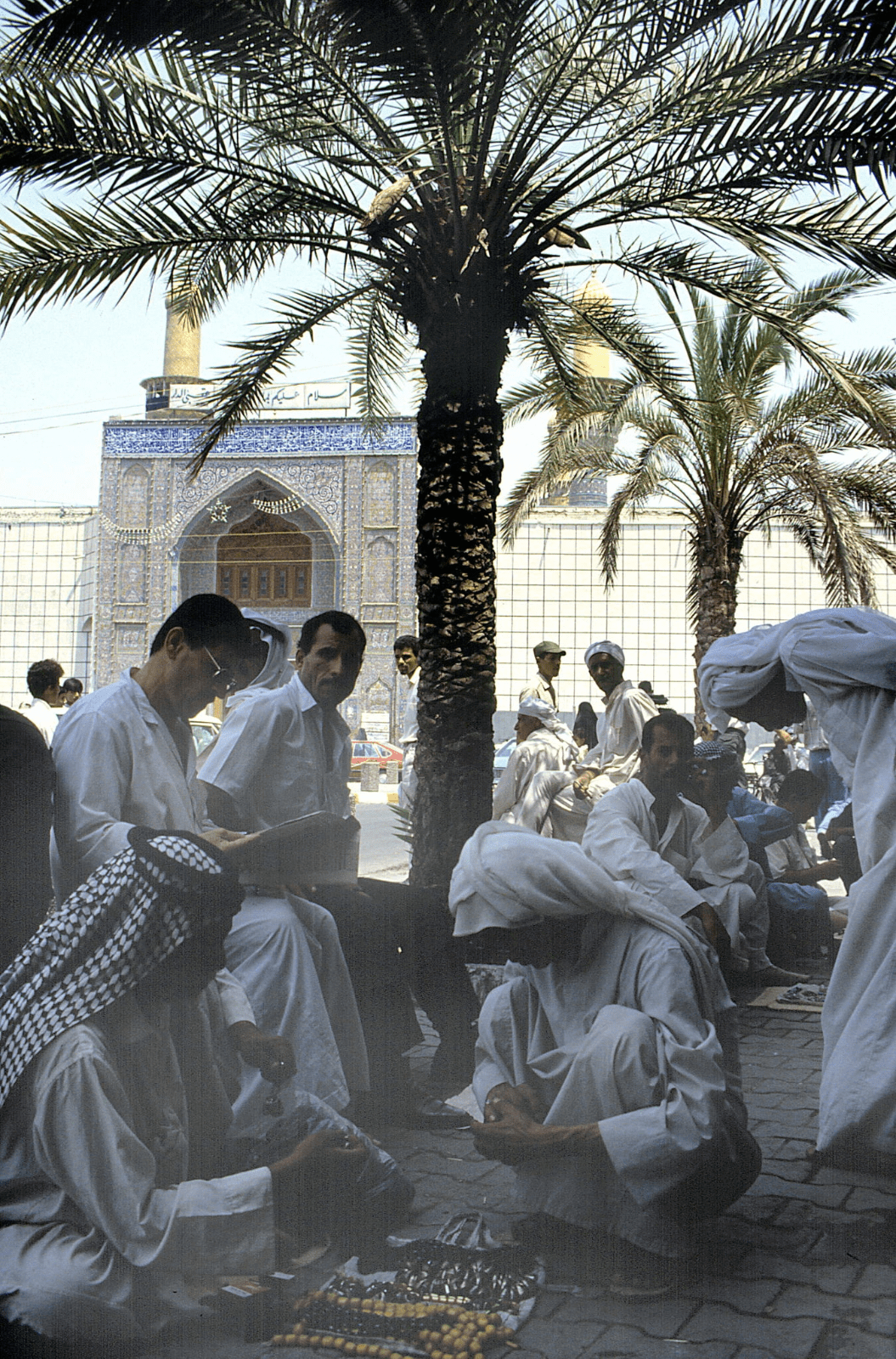 1991年伊拉克巴格达的街头小贩