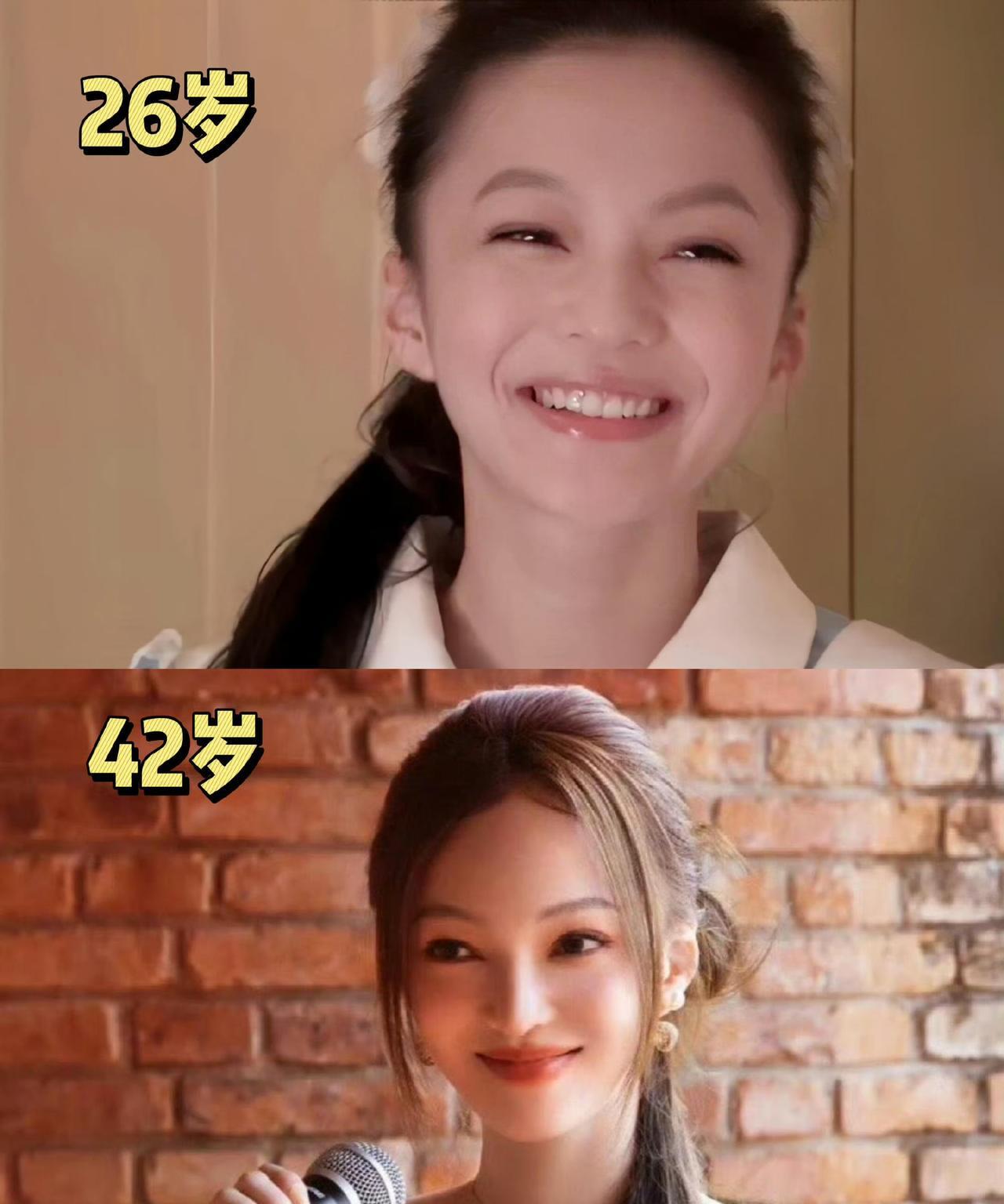 谁敢信这是张韶涵42岁的状态？她怎么一点也不会老啊 ？