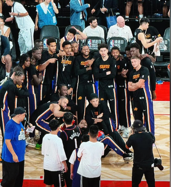 太阳区球迷确实不如红区球迷懂球
红队申京联盟第一人，就算字母和约老师来换得加首轮