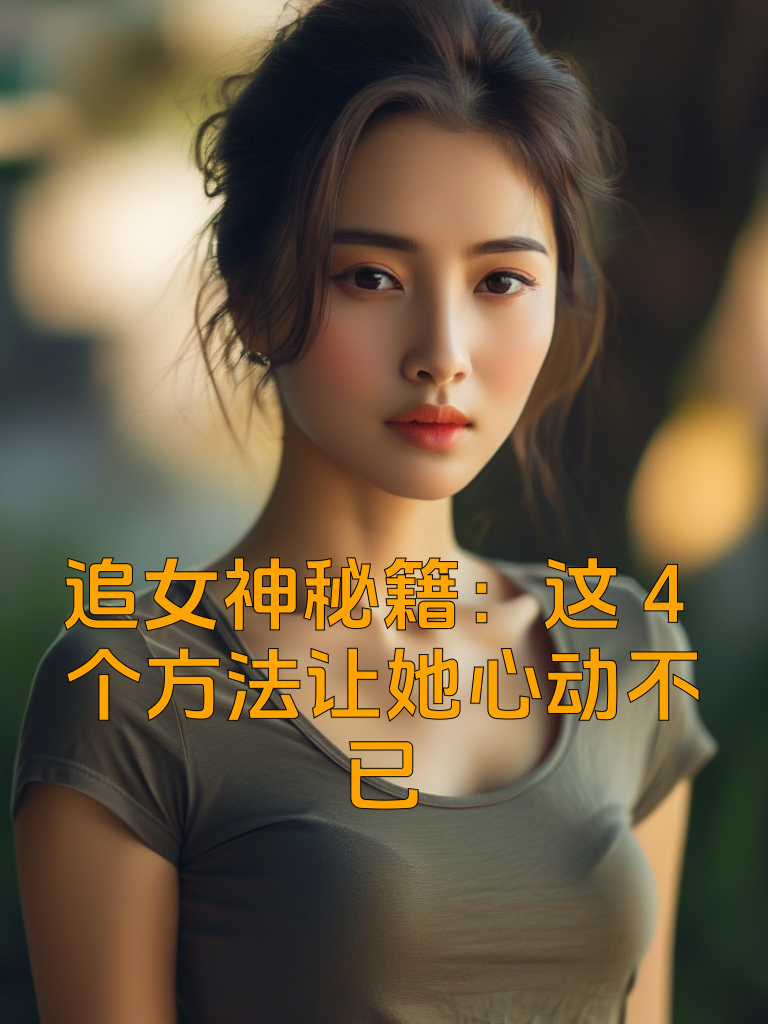 追女神秘籍：这4个方法让她心动不已