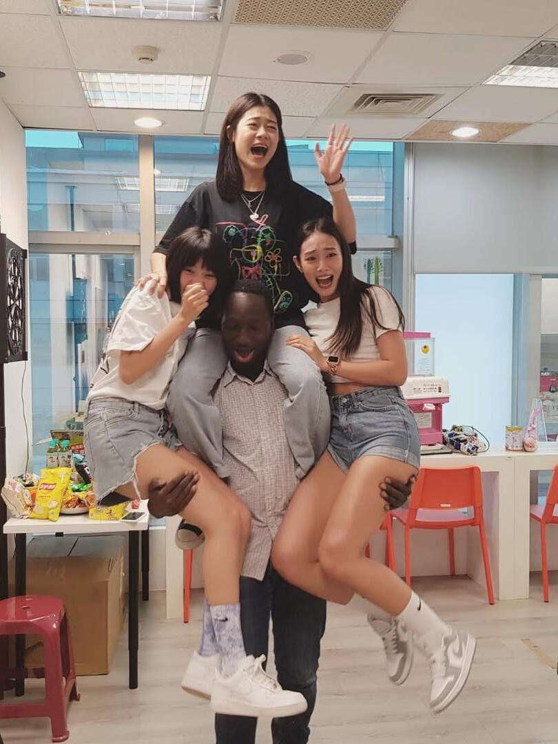 非洲留学生在这边的快乐生活