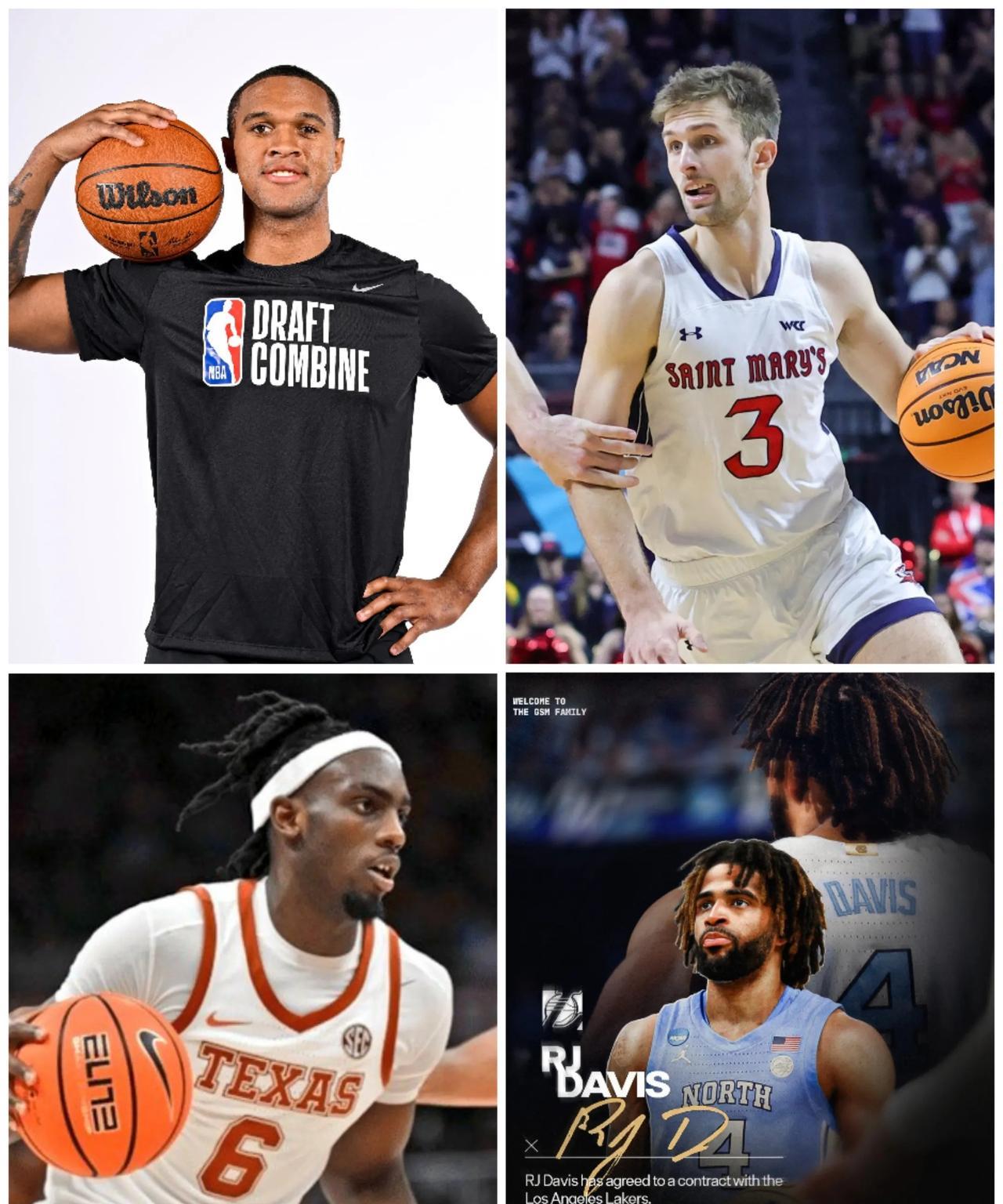 2025年NBA选秀结束，佩林卡的湖人杀疯了连续签下5人，但球迷们高兴不起来：
